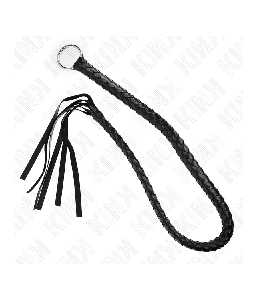 KINK - FRUSTA SERPENTE CON ANELLO MANO NERA 65 CM