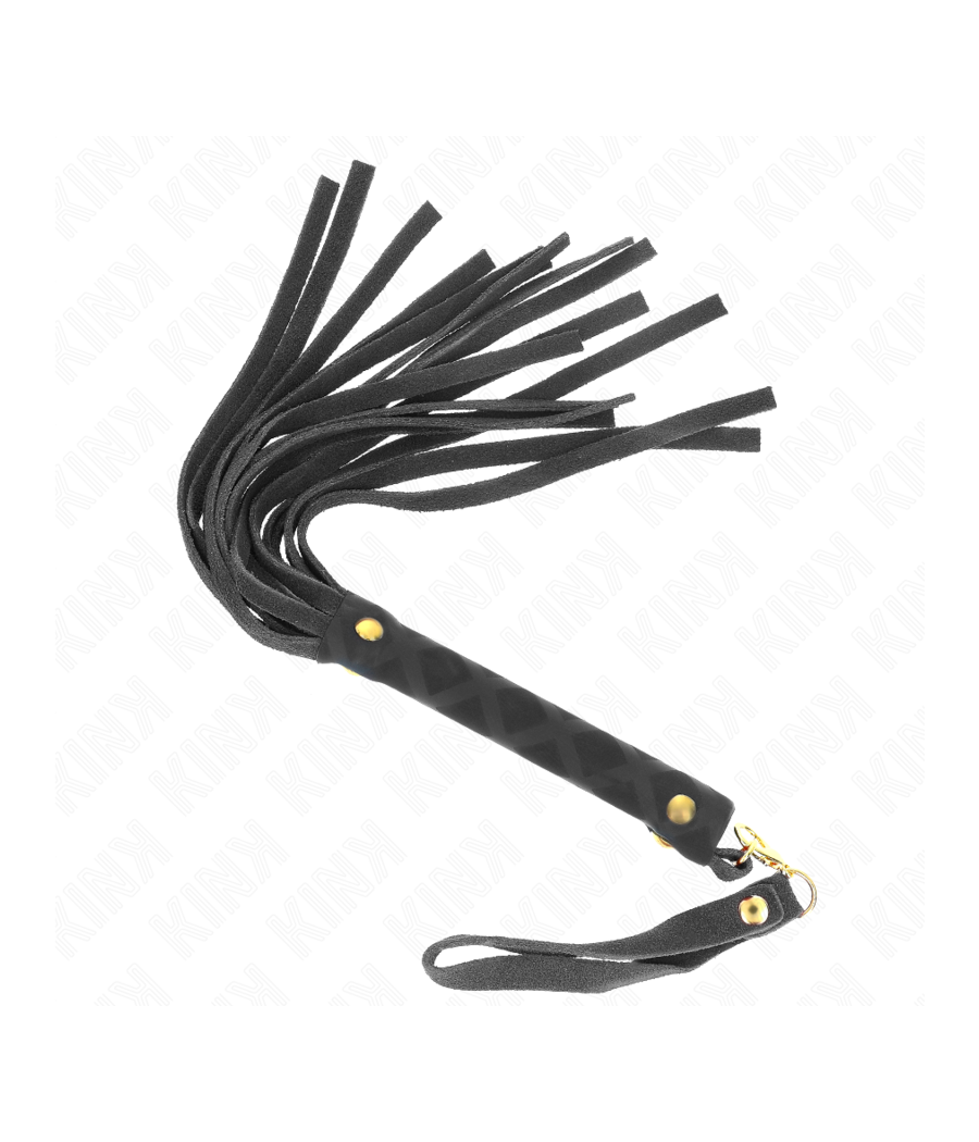 KINK - MINI FRUSTA IN CAMOSCIO NERO 30 CM