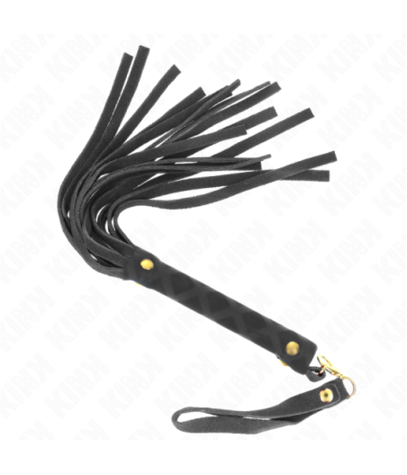 KINK - MINI FRUSTA IN CAMOSCIO NERO 30 CM