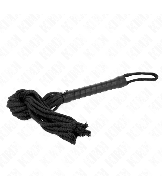 KINK - FRUSTA IN CORDA NERA 56 CM