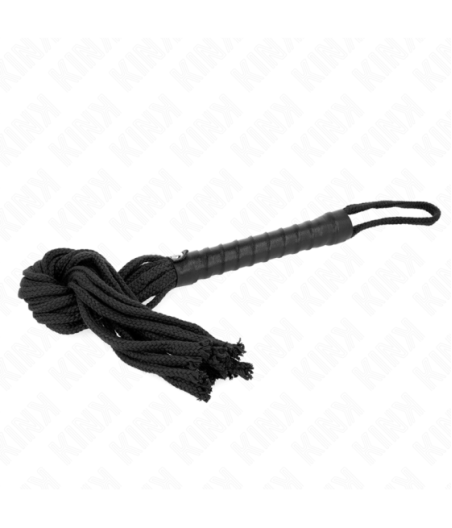 KINK - FRUSTA IN CORDA NERA 56 CM