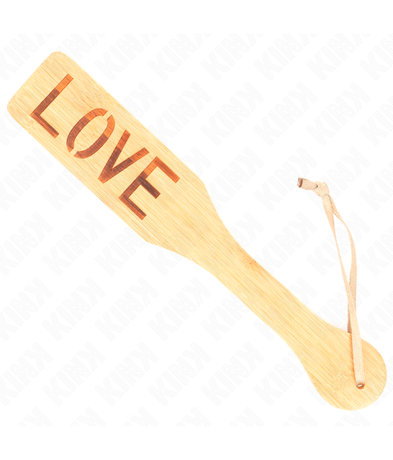 KINK - PALETTE IN BAMB? PAROLA AMORE 32 X 5,5 CM