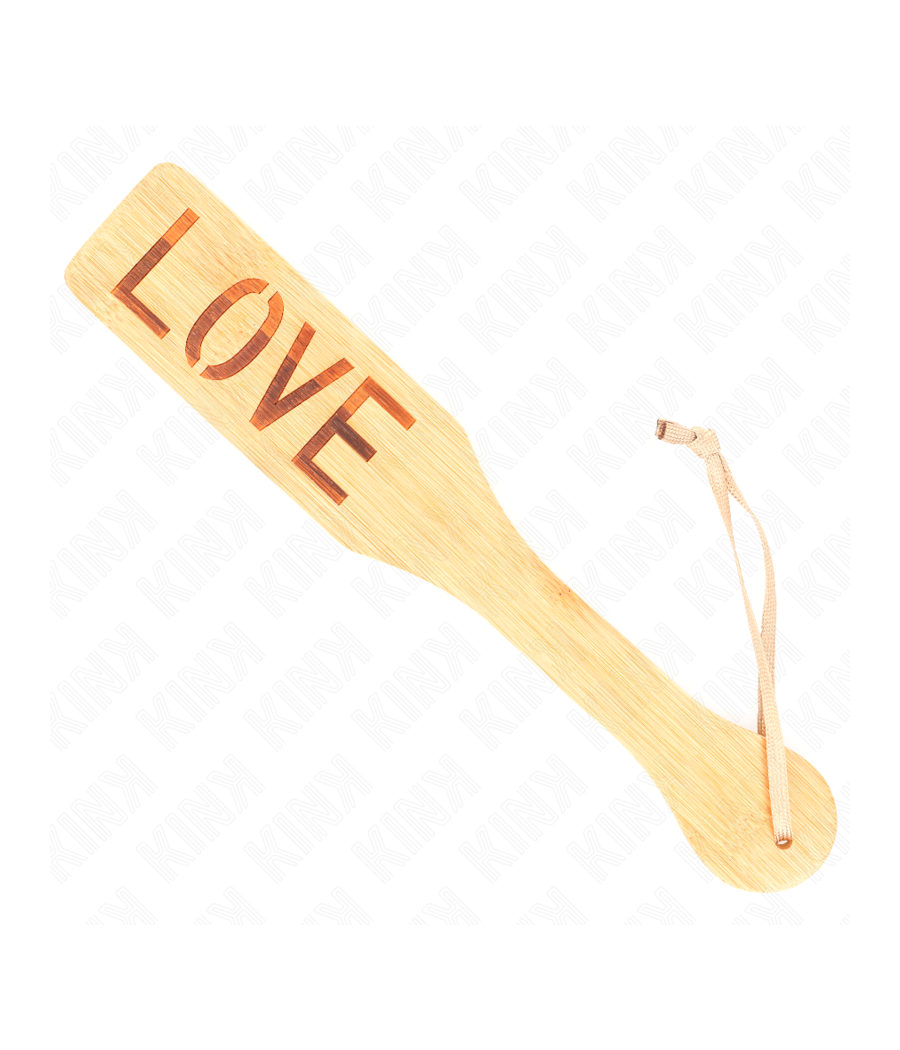 KINK - PALETTE IN BAMB? PAROLA AMORE 32 X 5,5 CM