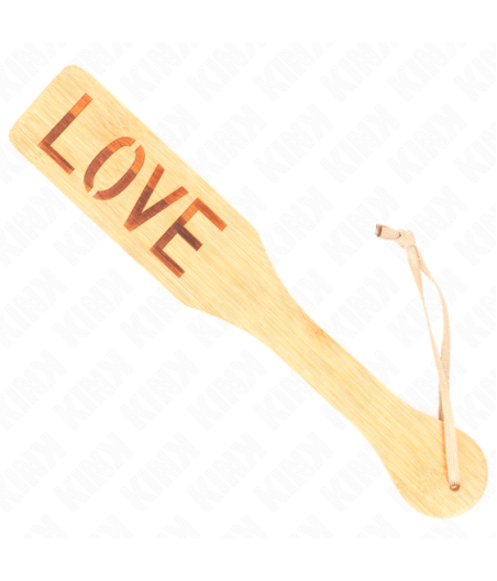 KINK - PALETTE IN BAMB? PAROLA AMORE 32 X 5,5 CM