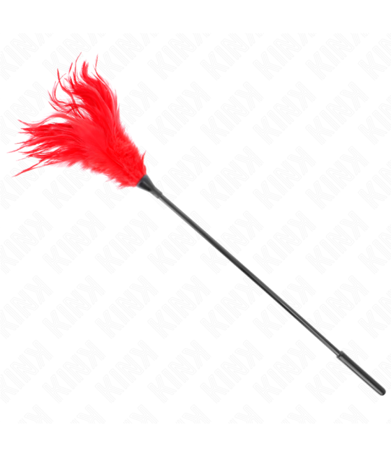 KINK - PIUME MULTIPLE ROSSE TICKLE 45 CM