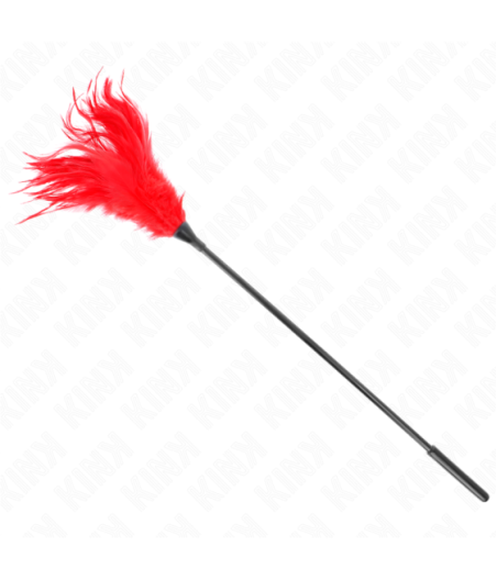 KINK - PIUME MULTIPLE ROSSE TICKLE 45 CM
