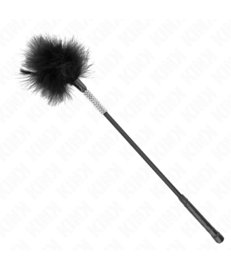 KINK - PIUME TICKLE CON MANICO STRASS 50 CM
