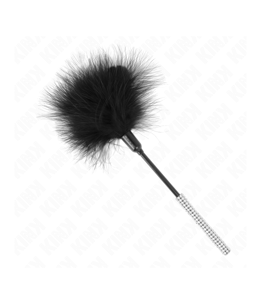 KINK - PIUME TICKLE CON MANICO STRASS 27 CM