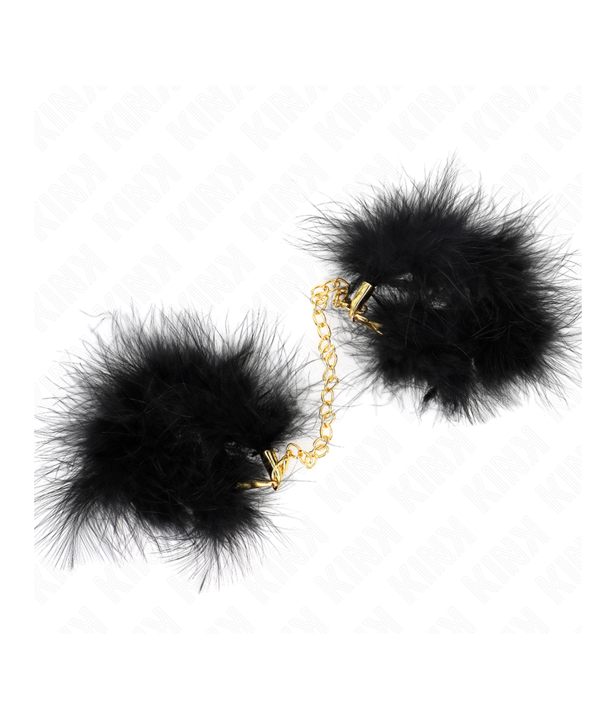 KINK - POLSINI IN PIUMA CON CATENA IN ORO MODELLO 0