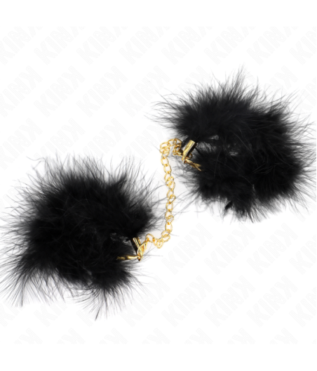 KINK - POLSINI IN PIUMA CON CATENA IN ORO MODELLO 0