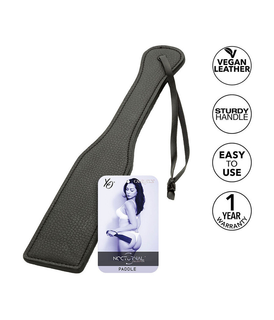 CALEXOTICS - NOCTURNAL PELLE PADDLE NERA