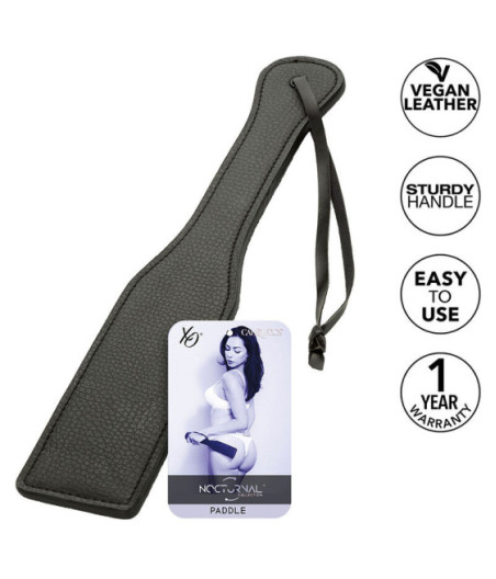 CALEXOTICS - NOCTURNAL PELLE PADDLE NERA