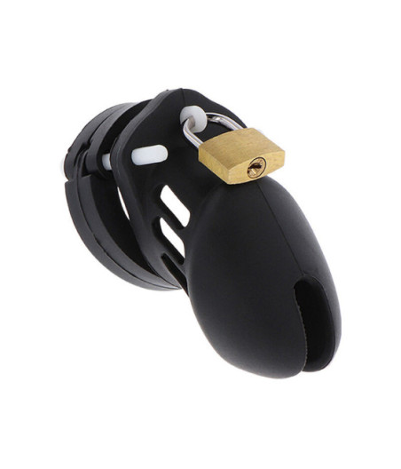 HIDDEN DESIRE - EXTREME GABBIA PER CAZZO IN SILICONE TAGLIA S NERA