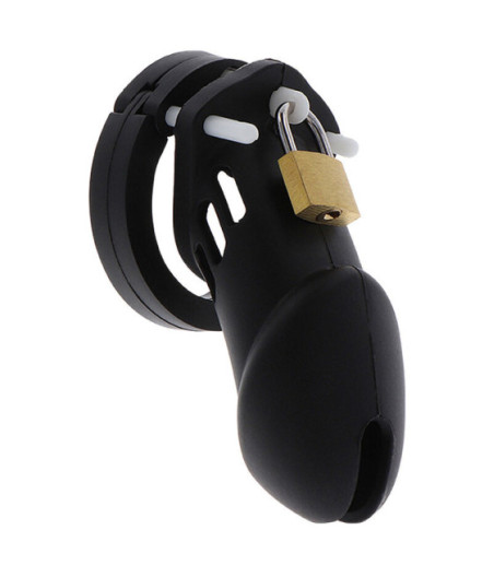 HIDDEN DESIRE - EXTREME GABBIA PER CAZZO IN SILICONE TAGLIA L NERA