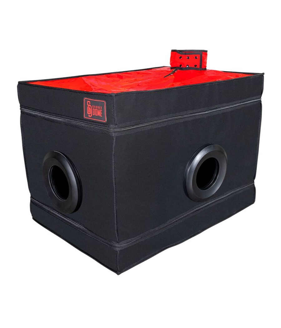 SECRET DOME - KINK CLUB LA NICHE CABIN NERO E ROSSO