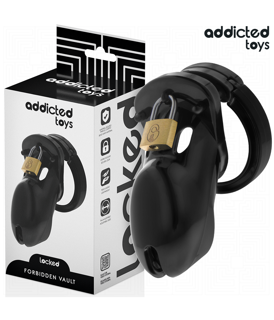 ADDICTED TOYS LOCKED - GABBIA PER PENE FORBIDDEN VAULT 10 CM