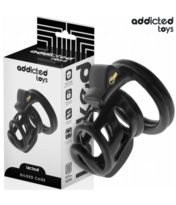 ADDICTED TOYS LOCKED - GABBIA PER PENE GILDEN CAGE 8,5 CM