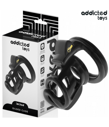 ADDICTED TOYS LOCKED - GABBIA PER PENE GILDEN CAGE 8,5 CM
