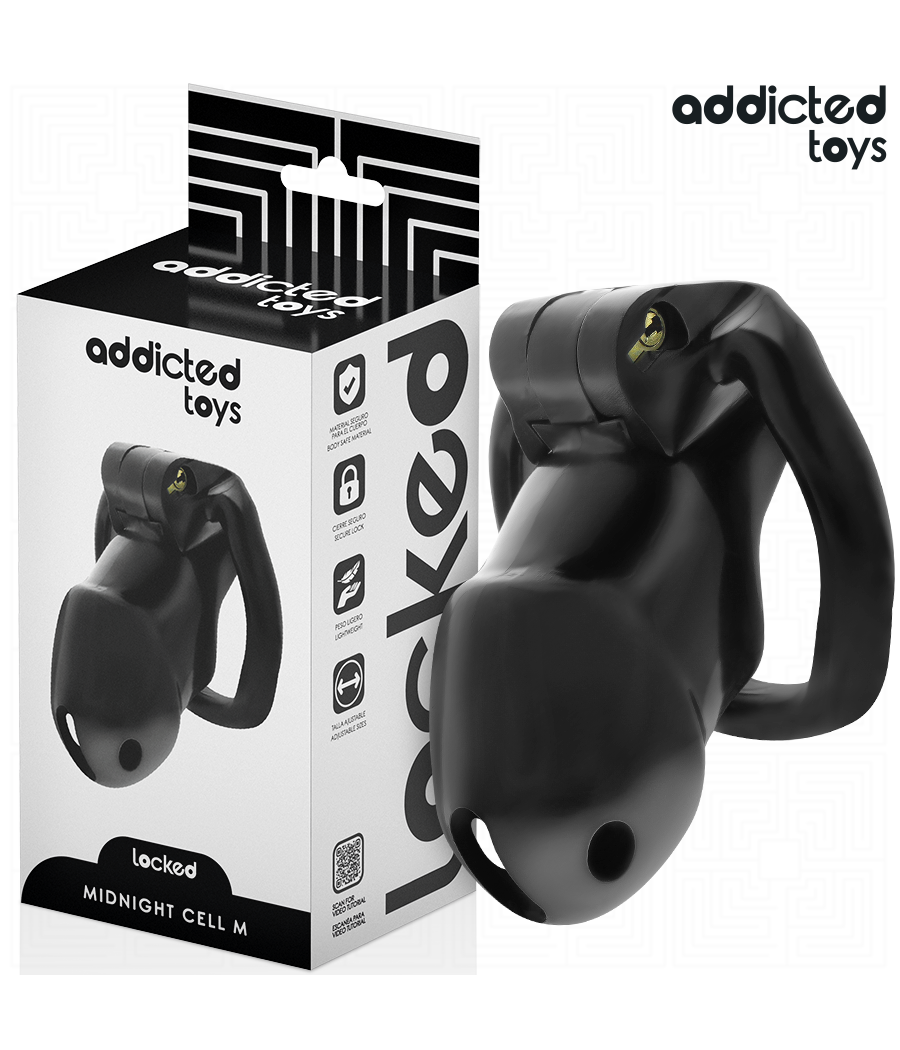 ADDICTED TOYS LOCKED - MINDNIGHT CELL GABBIA PER PENE TAGLIA M
