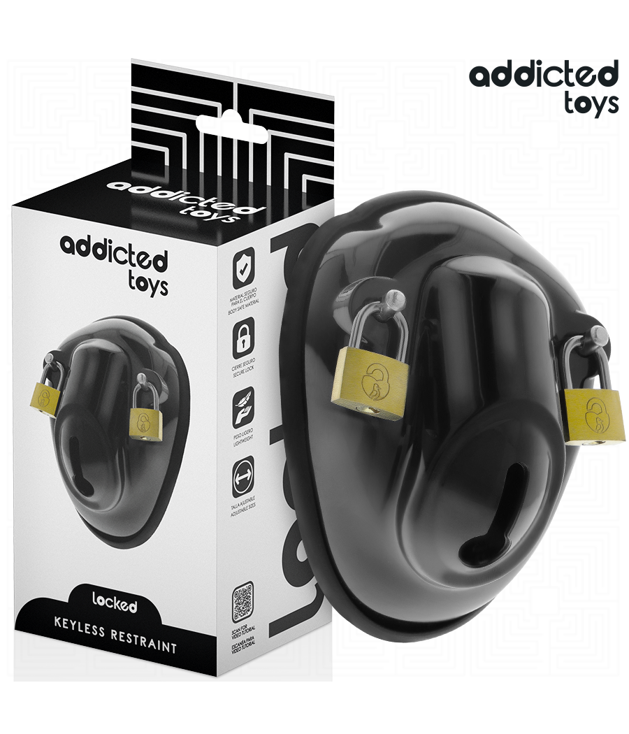 ADDICTED TOYS LOCKED - GABBIA PER PENE SENZA CHIAVE 11,5 CM