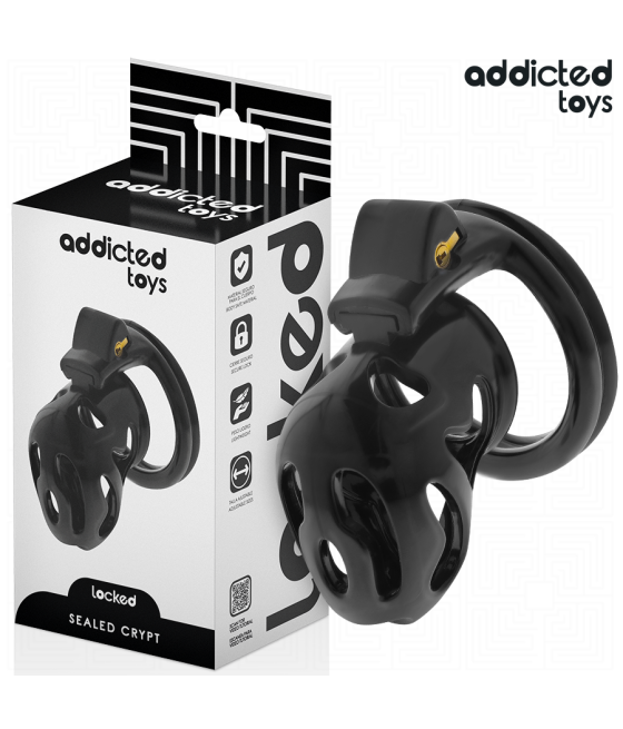 ADDICTED TOYS LOCKED - GABBIA PER PENE SIGILLATA CRYPT 8 CM