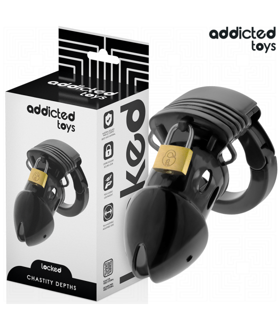 ADDICTED TOYS BLOCCATO - GABBIA PER PENE PROFONDA DI CASTIT? 7,5 CM