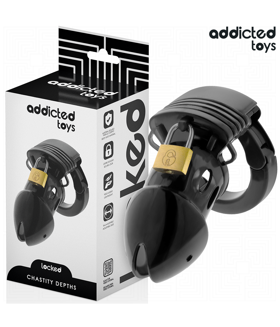 ADDICTED TOYS BLOCCATO - GABBIA PER PENE PROFONDA DI CASTIT? 7,5 CM