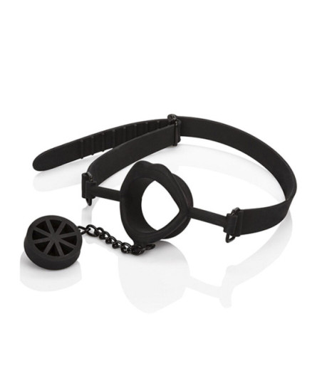 CALEXOTICS - SCANDAL BAFFO CON TAPPO IN SILICONE NERO