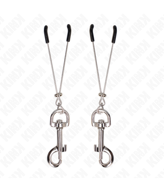 KINK - PINZA PER CAPEzzoli A GANCIO SOTTILE ARGENTO 7 CM