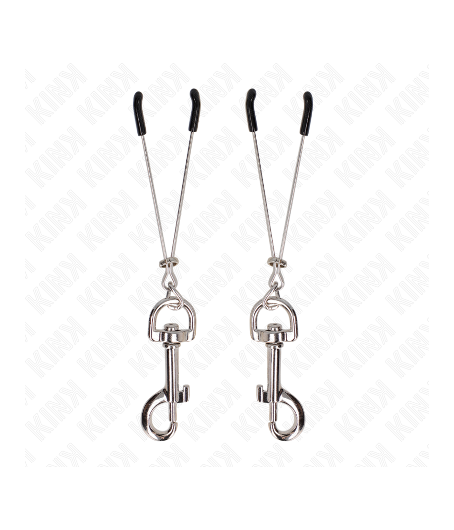 KINK - PINZA PER CAPEzzoli A GANCIO SOTTILE ARGENTO 7 CM