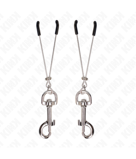 KINK - PINZA PER CAPEzzoli A GANCIO SOTTILE ARGENTO 7 CM