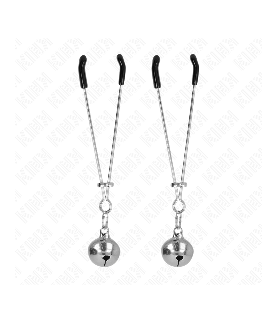 KINK - PINZE PER CAPEZZOLI A CAMPANA SOTTILE ARGENTO 7 CM