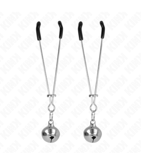 KINK - PINZE PER CAPEZZOLI A CAMPANA SOTTILE ARGENTO 7 CM