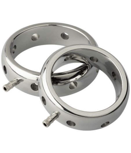 ELECTRASTIM - ANELLO ELETTROMAGNETICO PER PENE IN METALLO PRESTIGE 46 MM