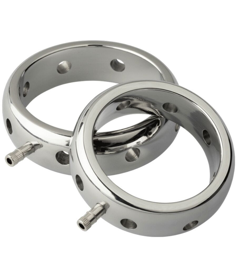 ELECTRASTIM - ANELLO ELETTROMAGNETICO PER PENE IN METALLO PRESTIGE 50 MM