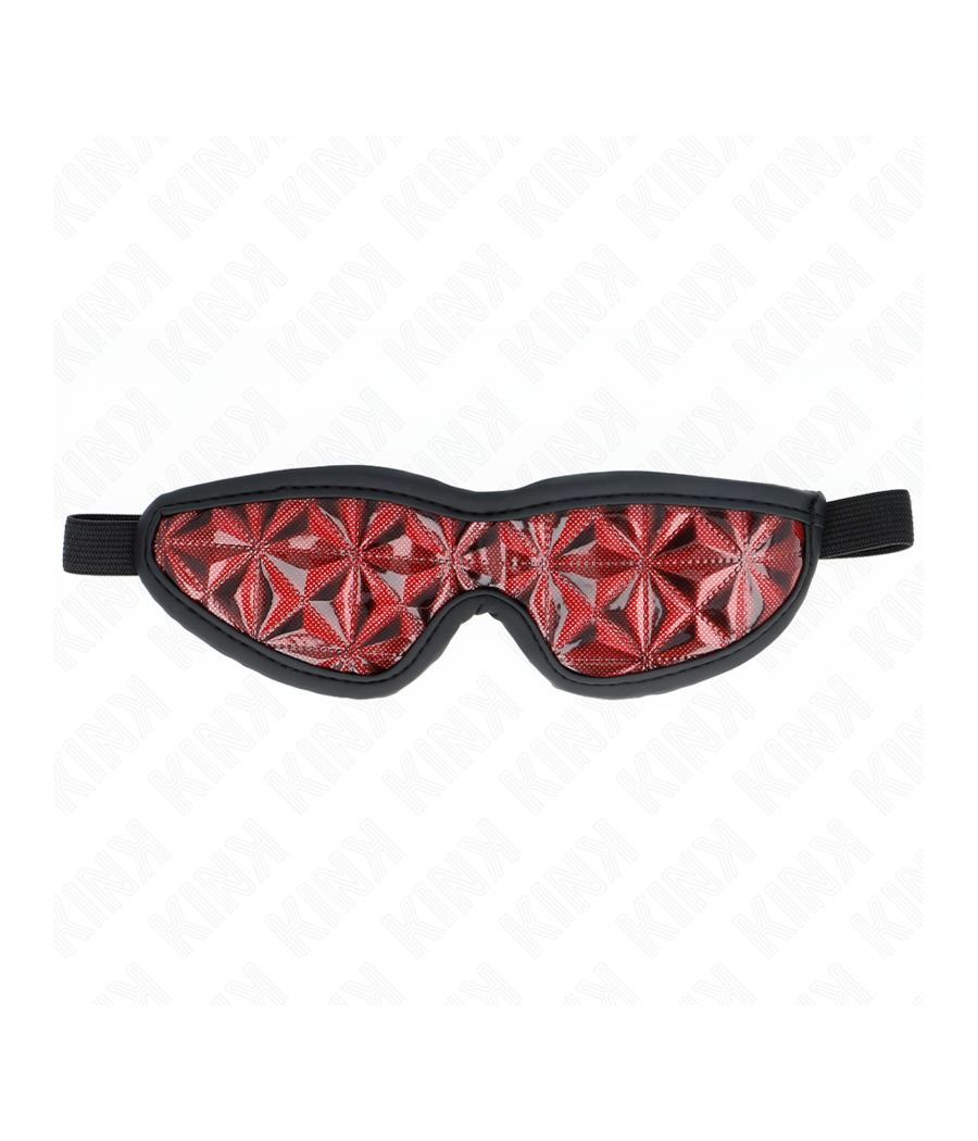 KINK - FASCIA CON MOTIVO A DIAMANTI ROSSI 20,5 x 6 CM