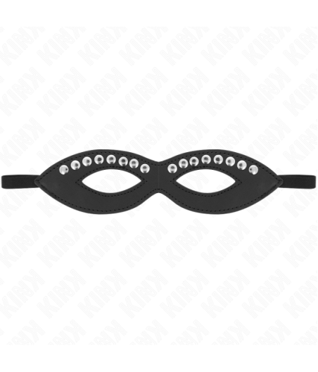 KINK - MASCHERA PER OCCHI CON MINI RIVETTI MODELLO 1 20,5 x 5,5 CM
