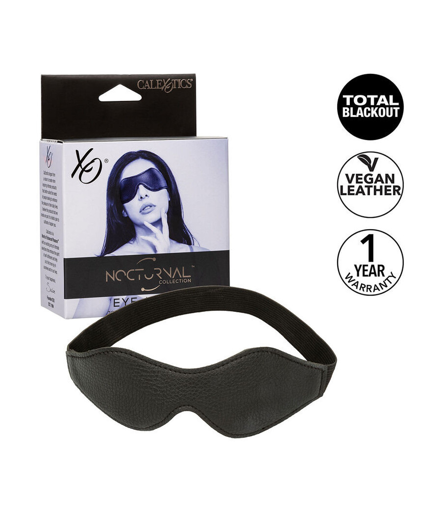 CALEXOTICS - NOCTURNAL MASCHERA IN PVC PELLE NERA