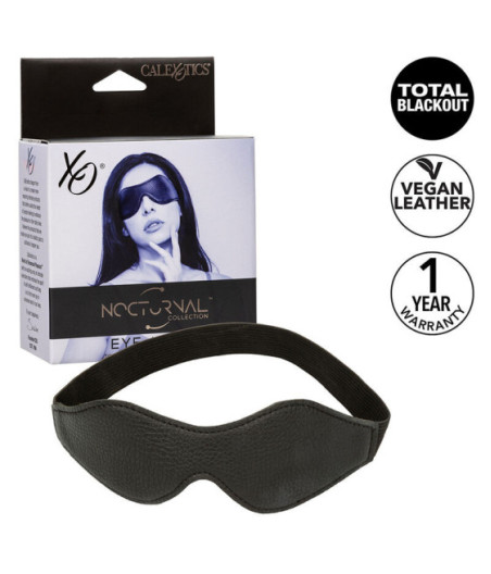 CALEXOTICS - NOCTURNAL MASCHERA IN PVC PELLE NERA