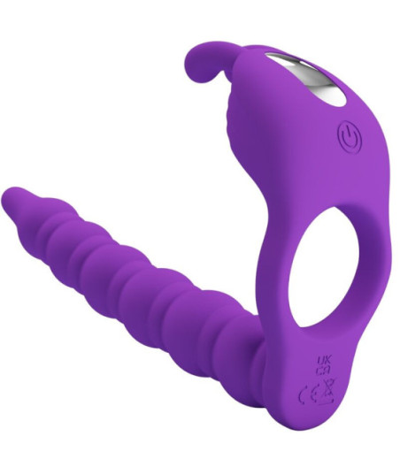 PRETTY LOVE - BLACKNEY ANELLI PER PENE CON SPINA VIBRATORE