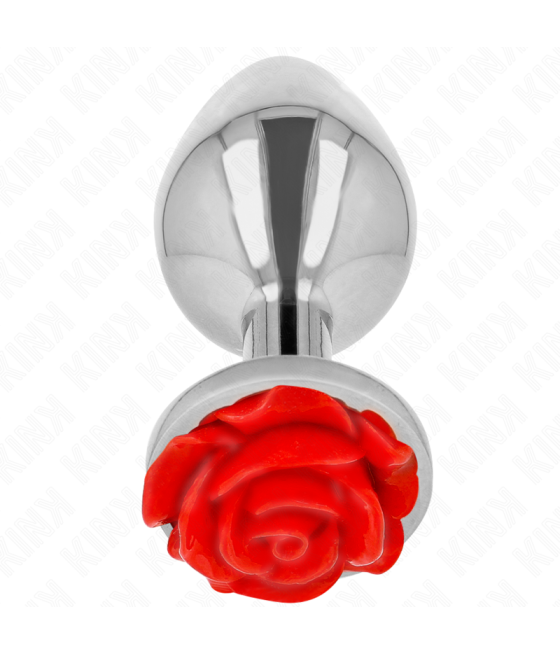 KINK - PLUG ANALE ROSA ROSSO TAGLIA L