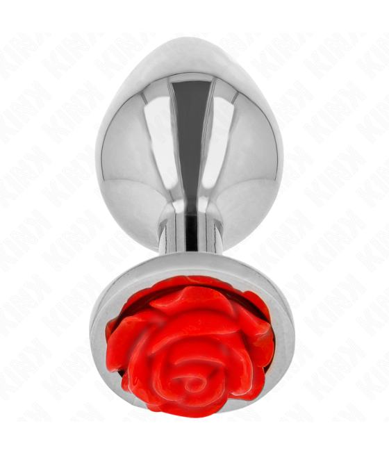 KINK - PLUG ANALE ROSA ROSSO TAGLIA M