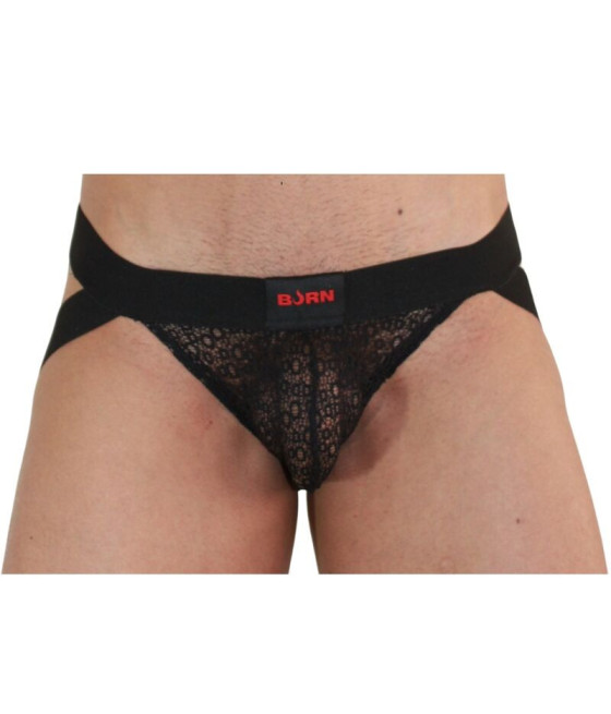 BURN - 005 JOCK LENCERO NEGRO S