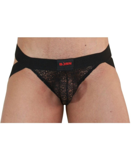 BURN - 005 JOCK LENCERO NEGRO S