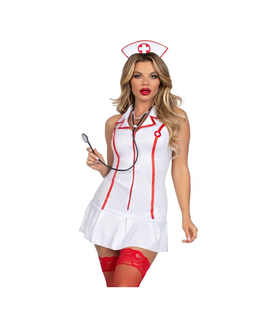 LEG AVENUE - COSTUME DA CAPO INFERMIERA BIANCO M/L