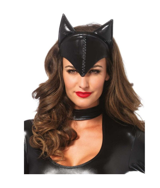 LEG AVENUE - MASCHERA CAT WOMAN NERA