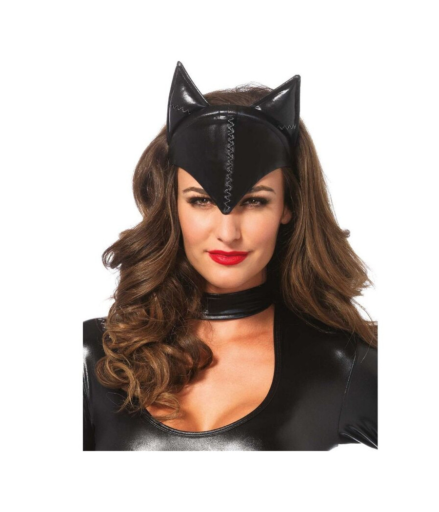 LEG AVENUE - MASCHERA CAT WOMAN NERA