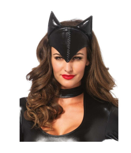 LEG AVENUE - MASCHERA CAT WOMAN NERA