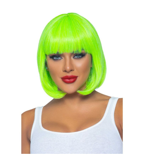 LEG AVENUE - PARRUCCA BOB FLUORESCENTE VERDE NEON