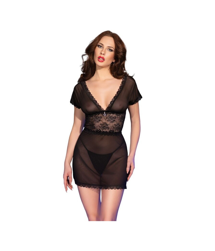 CHILIROSE - CR 4830 BABYDOLL NERO XL